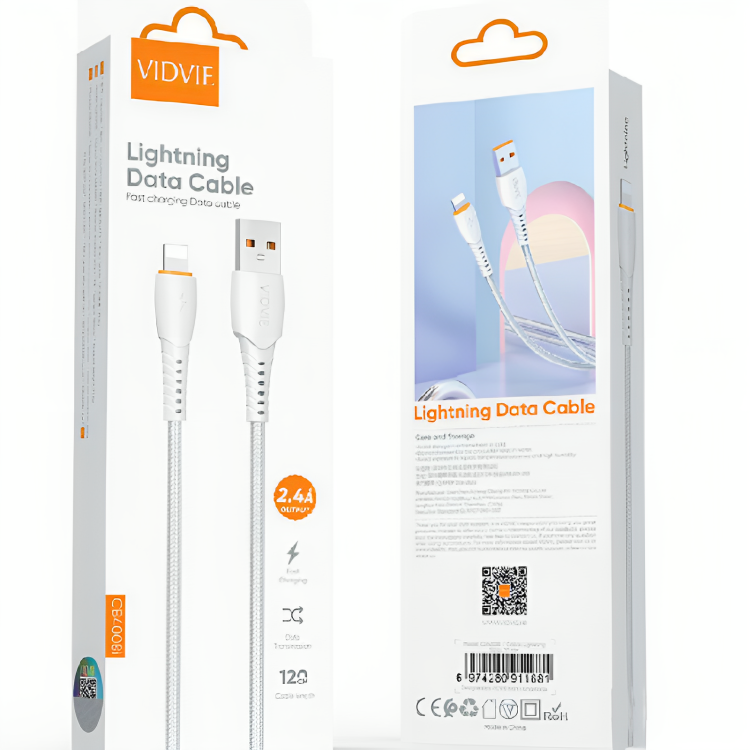 Vidvie - CB4008i Fast Charge USB Cable For iPhone Mobiles