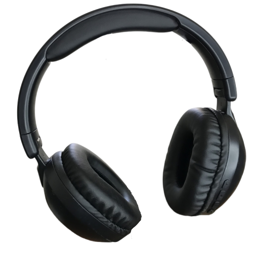 Sodo 1102 ,Wireless Headset, Bluetooth V5.3, with External Microphone ,,Support SD Card, Long battery life, Stereo Sound  ,Foldable ( Black )