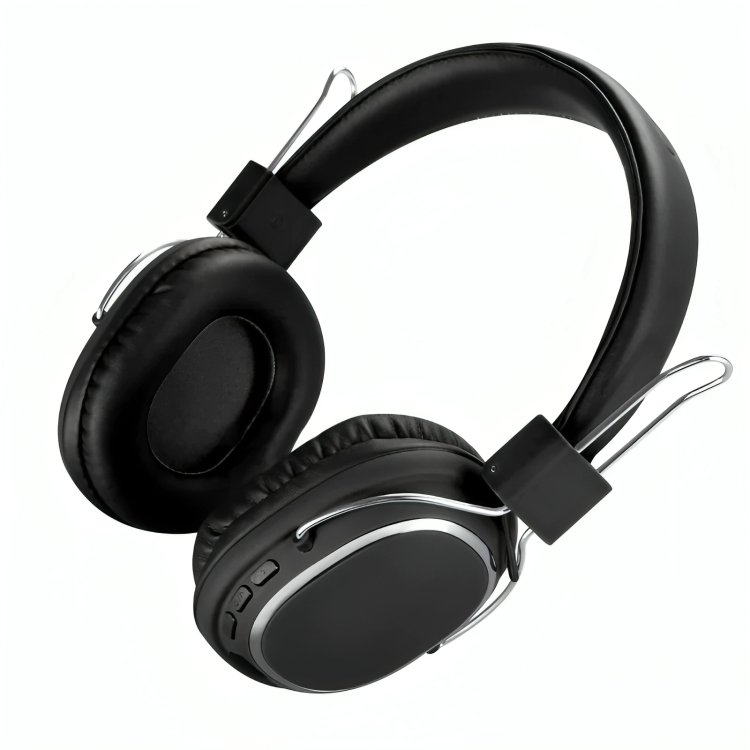 SODO SD-1004, Wireless Headphone, Bluetooth v5.0 Hi-Fi Bass Sound, SD Card/FM Radio/AUX Input Support all Audio Devices via Bluetooth/AUX/On-Ear Headset with Microphone (Black)