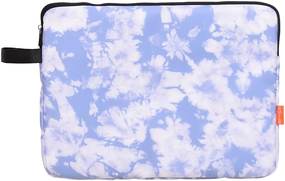 Laptop Sleeve 15.6" Waterproof Case  With Printed Design And Small Hand Strap For Laptop Protection   - Multi Color