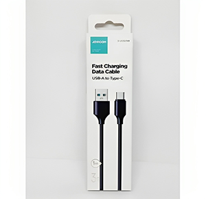 JOYROOM  A9 USB-A To Type-C Fast Charging Data Cable - 3A - 1M - Black