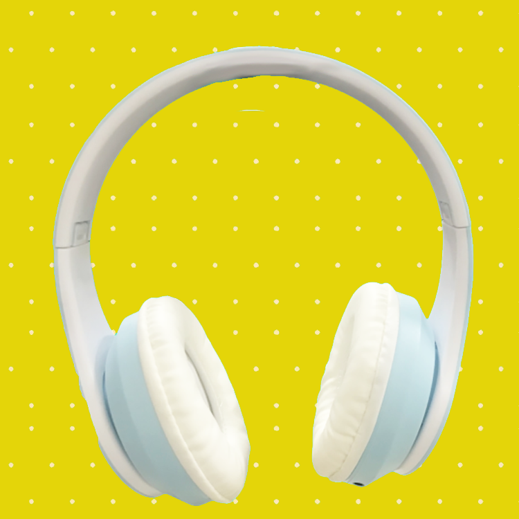 Wireless Bluetooth Headphones, P68 Bluetooth 5.0 Foldable Rechargeable Wireless Headset HiFi Sound Headphones for Travel, baby Blue