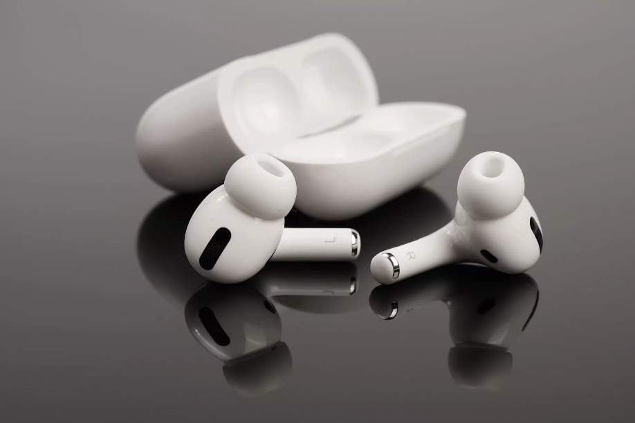 Airpods pro 2nd generation wireless earbuds, with charging box, built-in microphone, bluetooth headphones, super powerful stereo sound, noise cancellation, touch control (white)