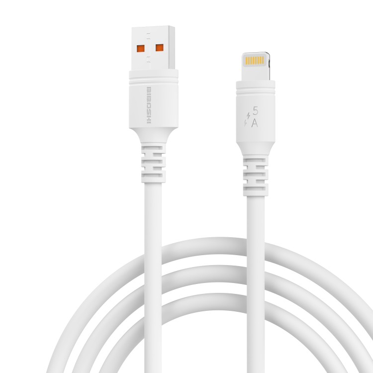BIBOSHI A32  iPhone Data Charging Cable Fast Charging, White