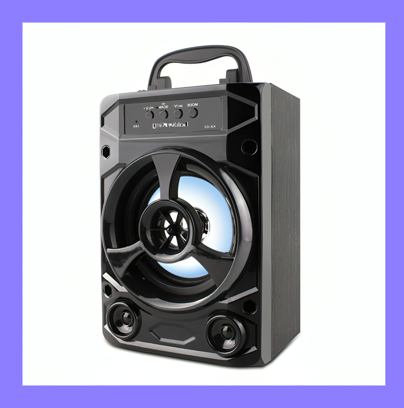 PORTABLE WIRELESS SPEAKER G418 ,BLUTOOTH,(BLACK)